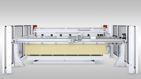 La solución de elevación para una gran carga de material Sólida mesa elevadora para una potente producción en serie