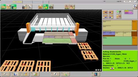 OPTI-CUT hace que el trabajo resulte aún más sencillo OPTI-CUT ofrece la colocación, administración y optimización de tareas.
