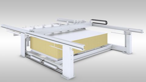 La solución de elevación para una gran carga de material Sólida mesa elevadora para una potente producción en serie