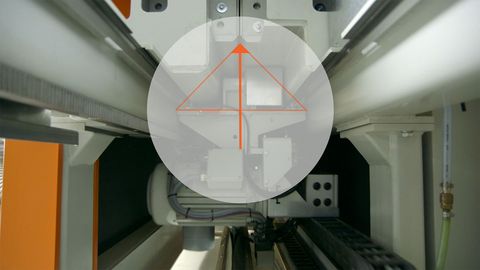 Transmisión triangular de la fuerza, ideal para el mecanizado Transmisión triangular de la fuerza, ideal para el mecanizado