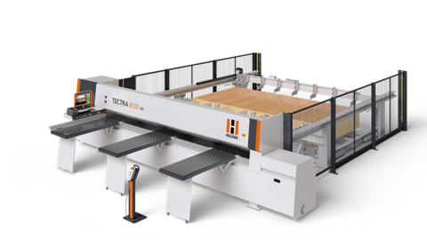 La seccionadora TECTRA 6120 de HOLZ-HER La TECTRA 6120 lift de HOLZ-HER es la solución completa con una mesa elevable resistente para una producción en masa potente.